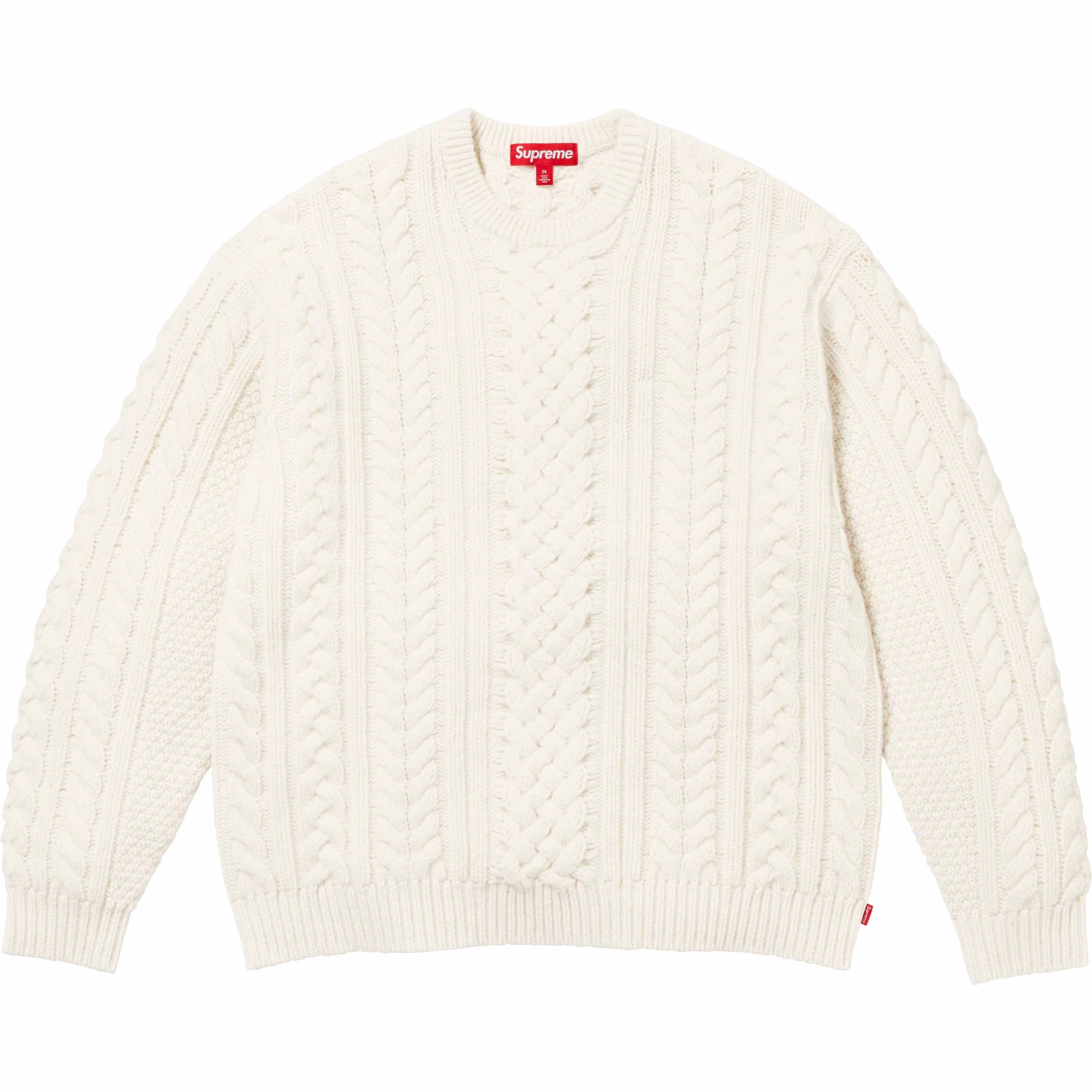 Appliqué Cable Knit Sweater view 8